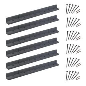 2 pack of Enviro Blocks Granite Grey garden edging